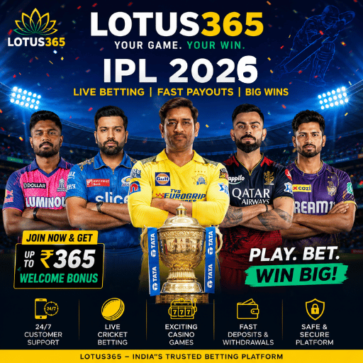lotus365 blue banner image